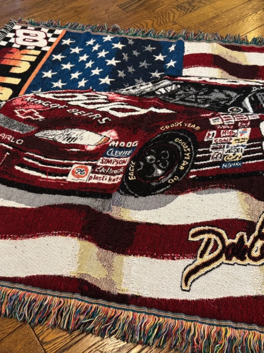 NASCAR Dale Earnhardt Jr #8 Northwest Company Woven Throw Blanket